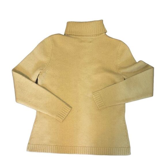 Fenn Wright Manson Yellow Gold Merino Wool Sweater Size Small - Picture 2 of 3